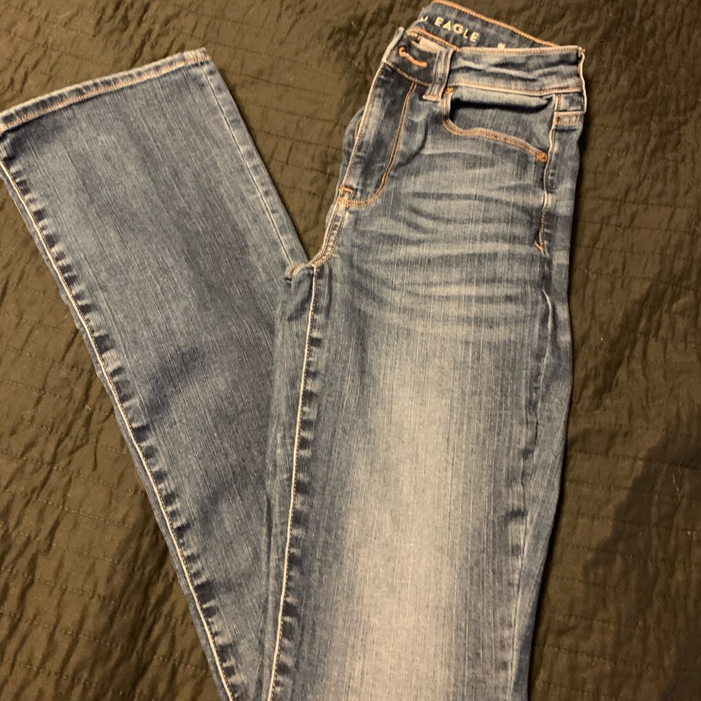 American Eagle Hi Rise Skinny kick